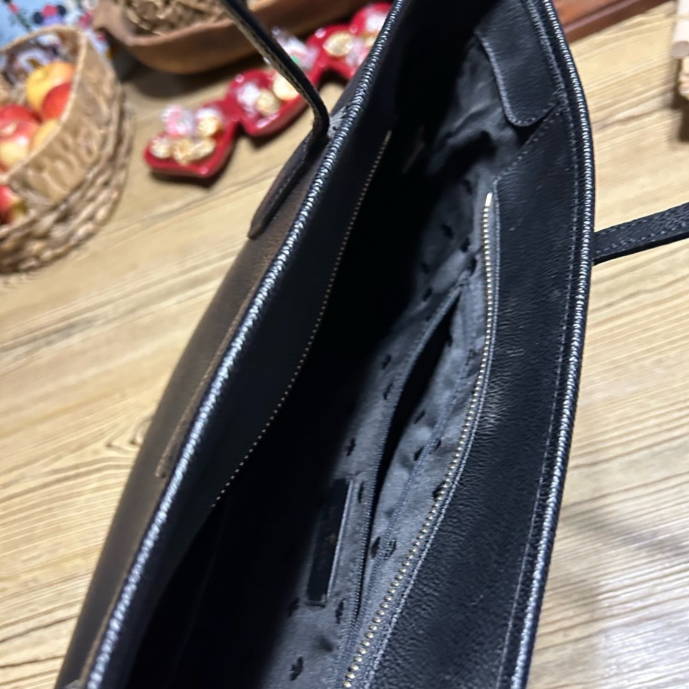Kate Spade Black Leather Shoulder Bag